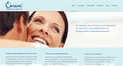 Desktop Screenshot of oxiana-aktuell.de